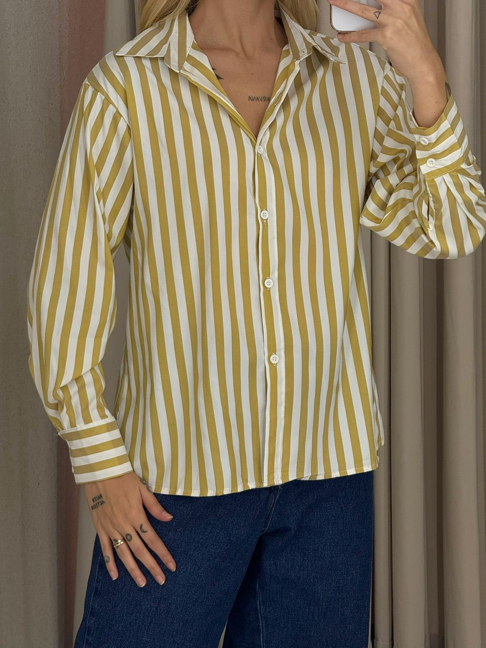 CAMISA NANCY LISTRAS Nude