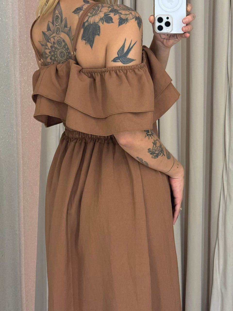 VESTIDO GIORGIA ALÇA NUDE
