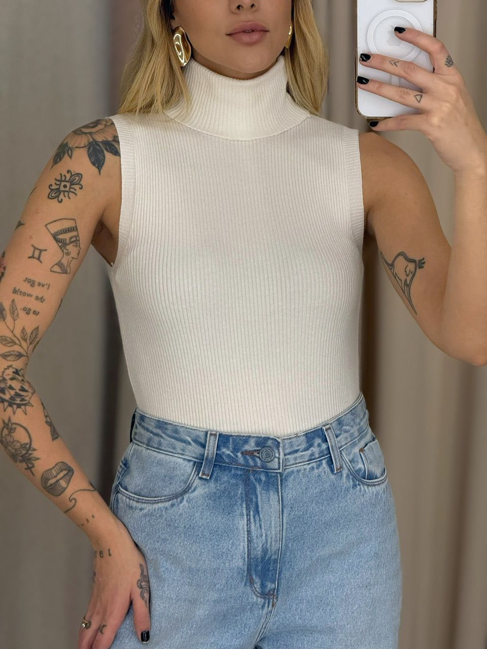 BLUSA ANA TEREZA GOLA OFF