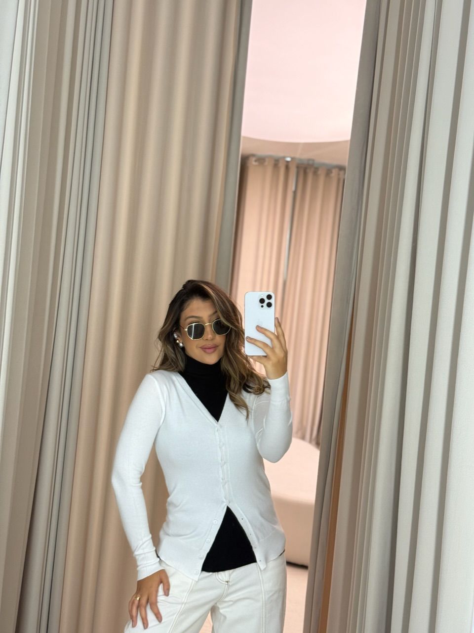 CARDIGAN TABATA BOTÕES OFF