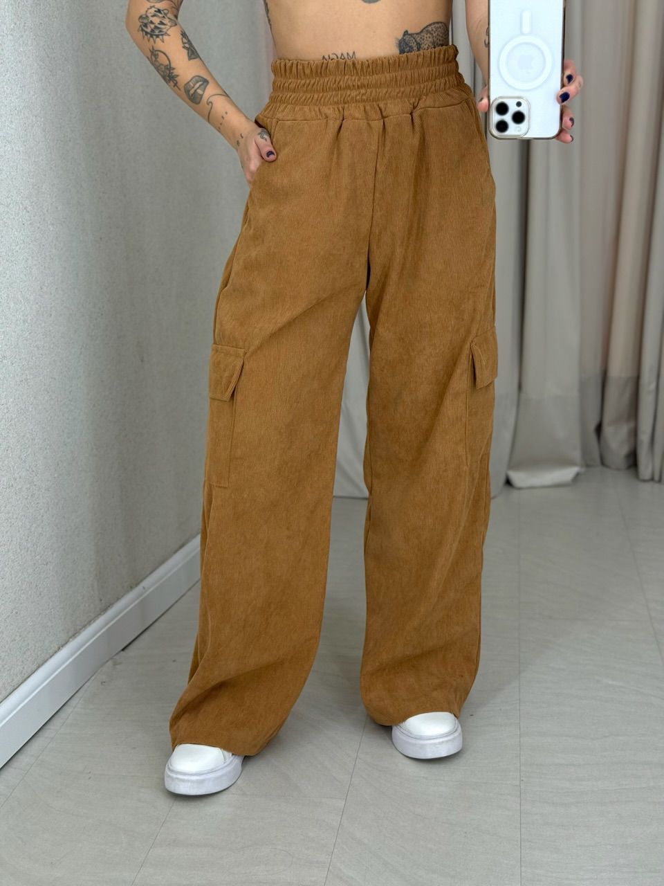 CONJUNTO ANALICE COTELÊ CARAMELO