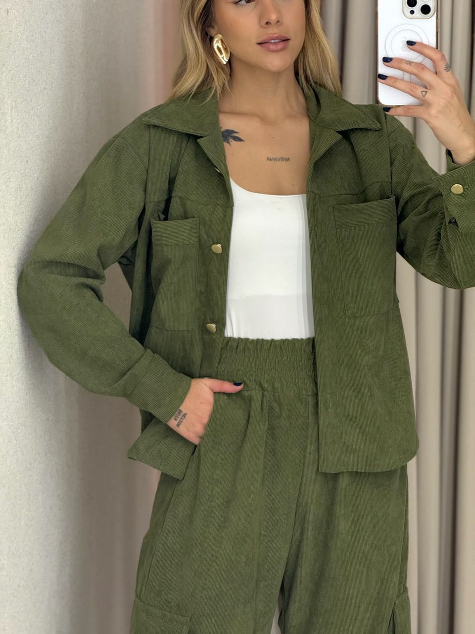 CONJUNTO ANALICE COTELÊ MILITAR