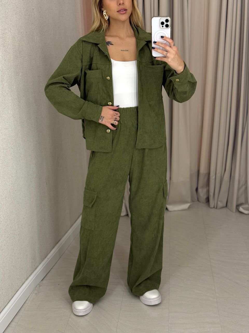 CONJUNTO ANALICE COTELÊ MILITAR