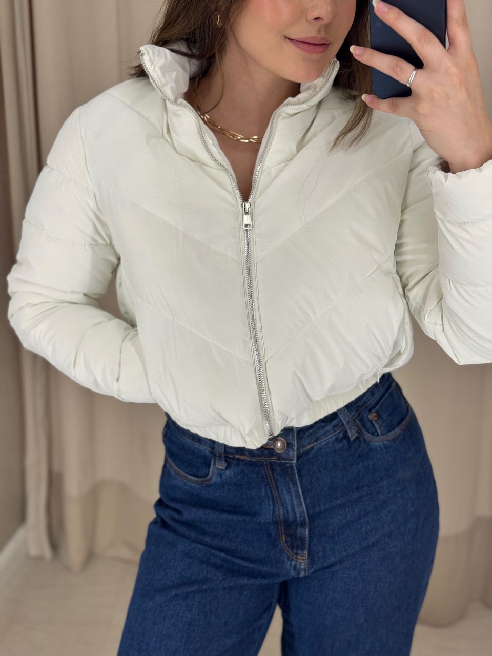 PUFFER LARISSA ZÍPER OFF