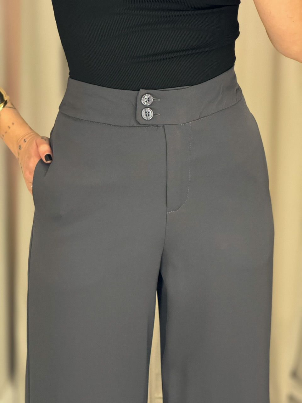 CALÇA BIA PANTALONA CHUMBO