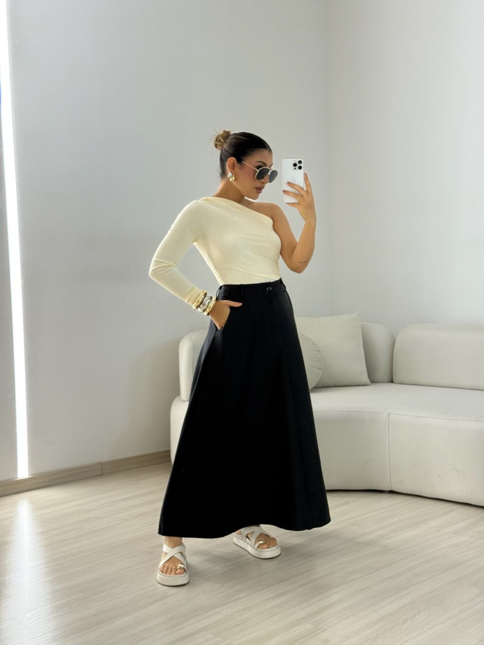 SAIA JADE LONGUETE Preta