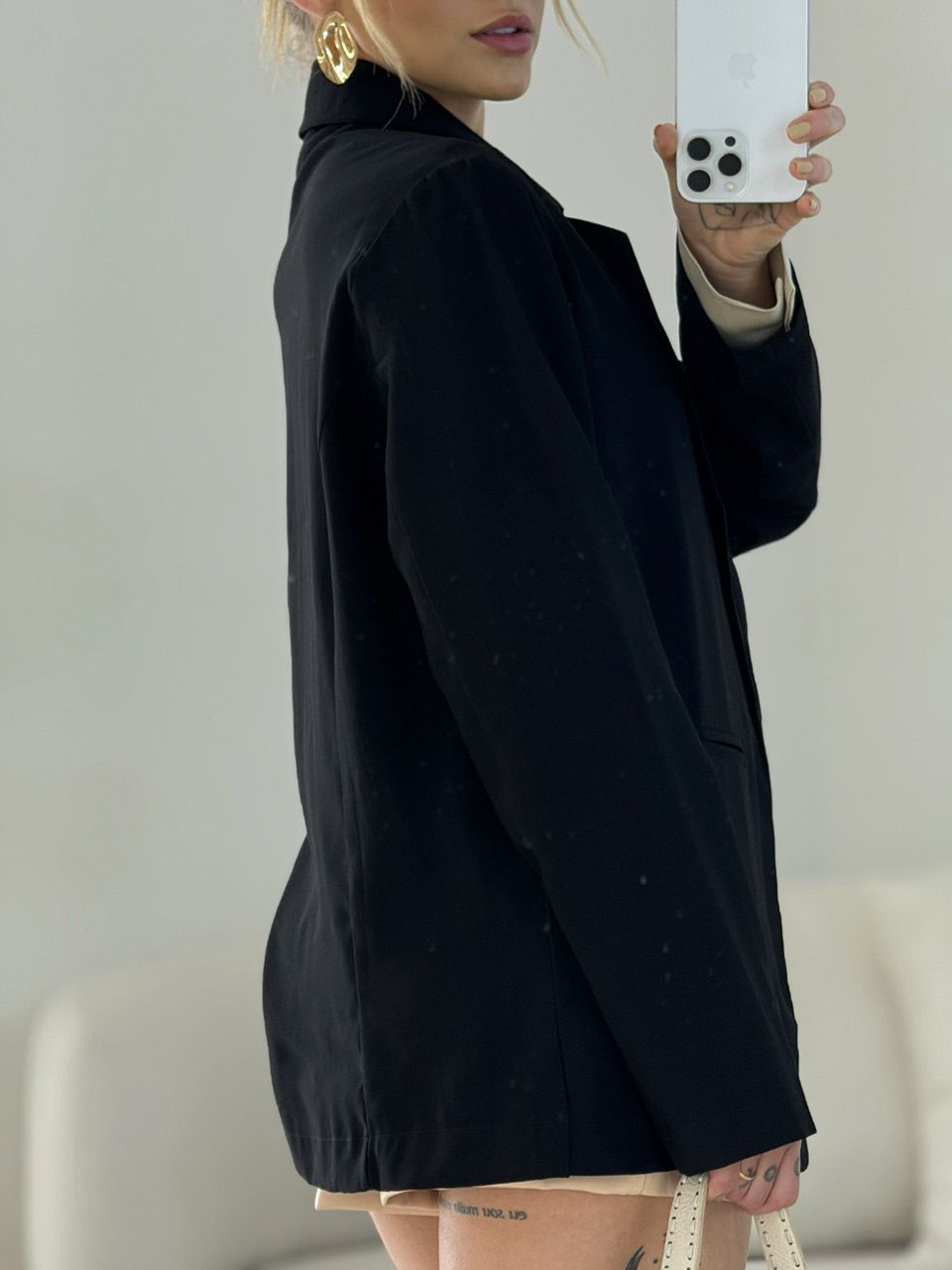 BLAZER JESSICA OVER PRETO