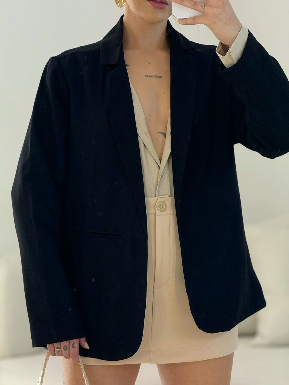 BLAZER JESSICA OVER PRETO