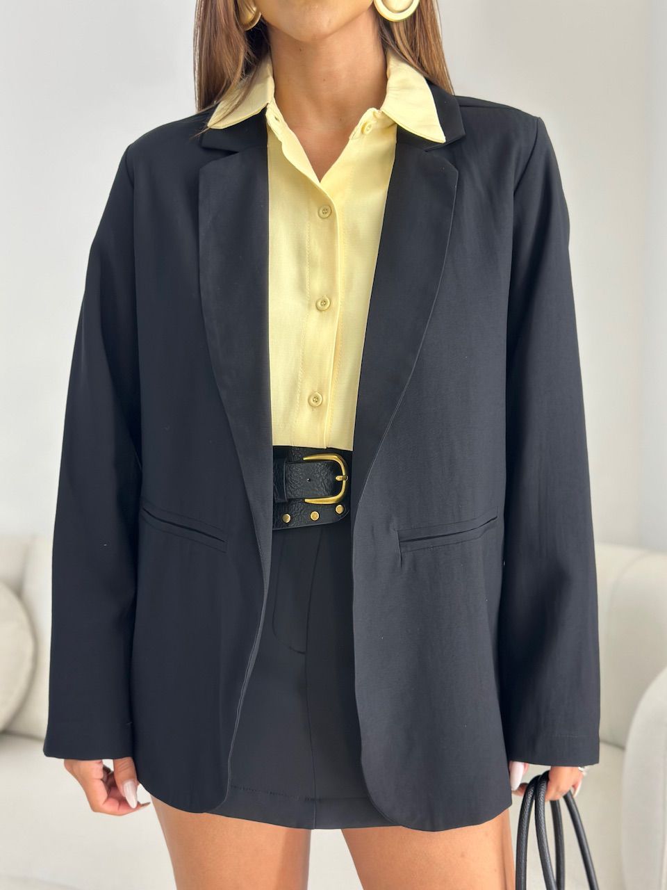 BLAZER JESSICA OVER PRETO