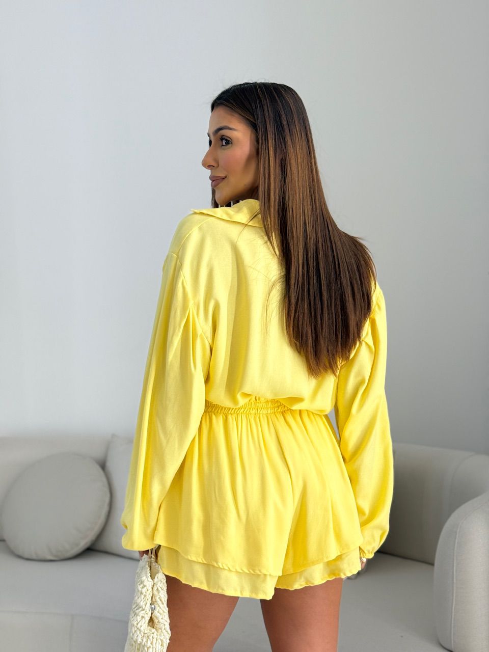 CONJUNTO TATI CAMISA AMARELO