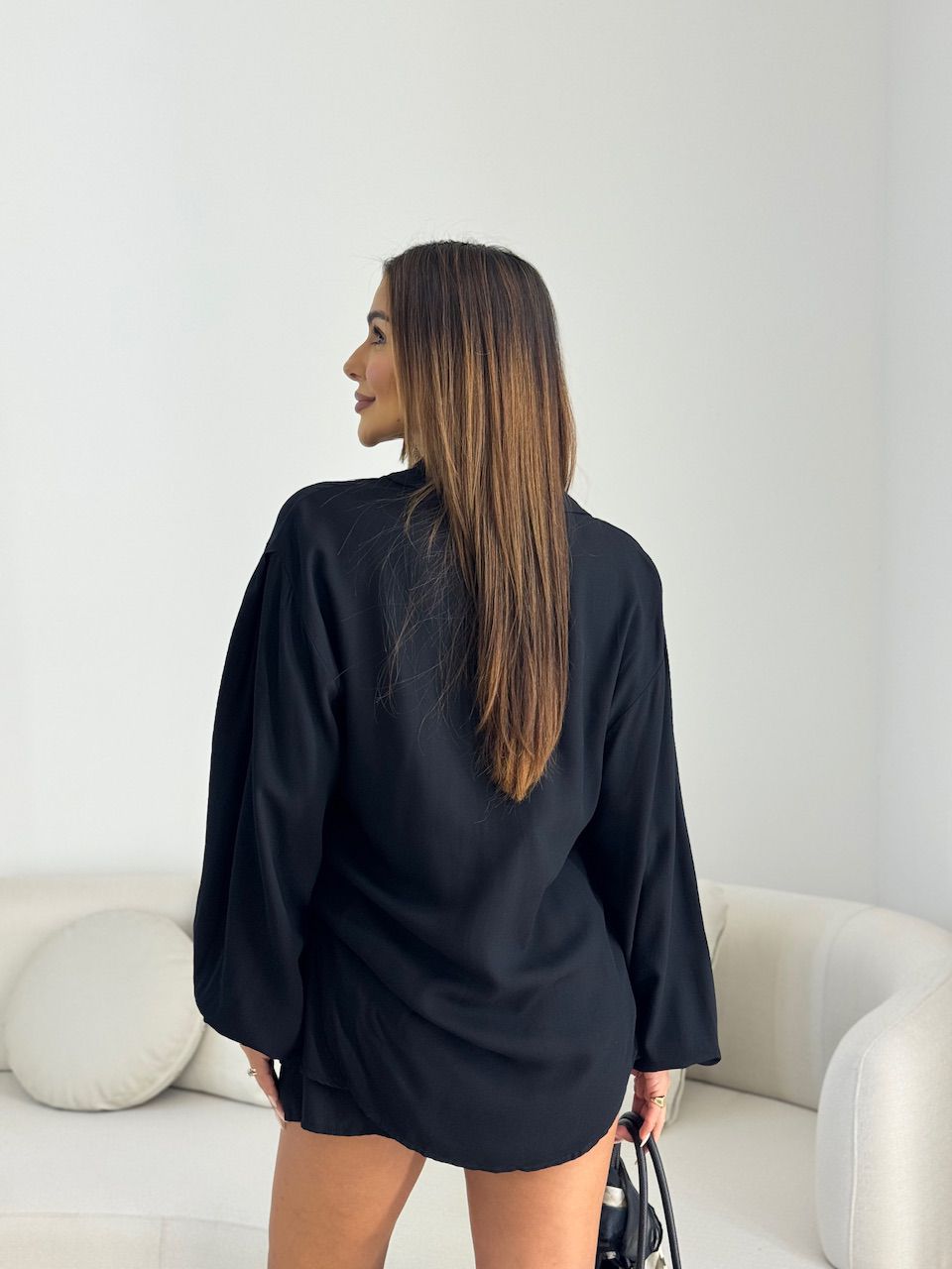 CONJUNTO TATI CAMISA PRETO