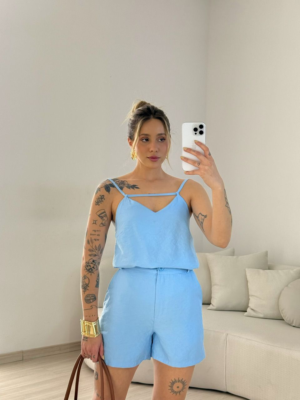 CONJUNTO VIVI SHORT BABY BLUE