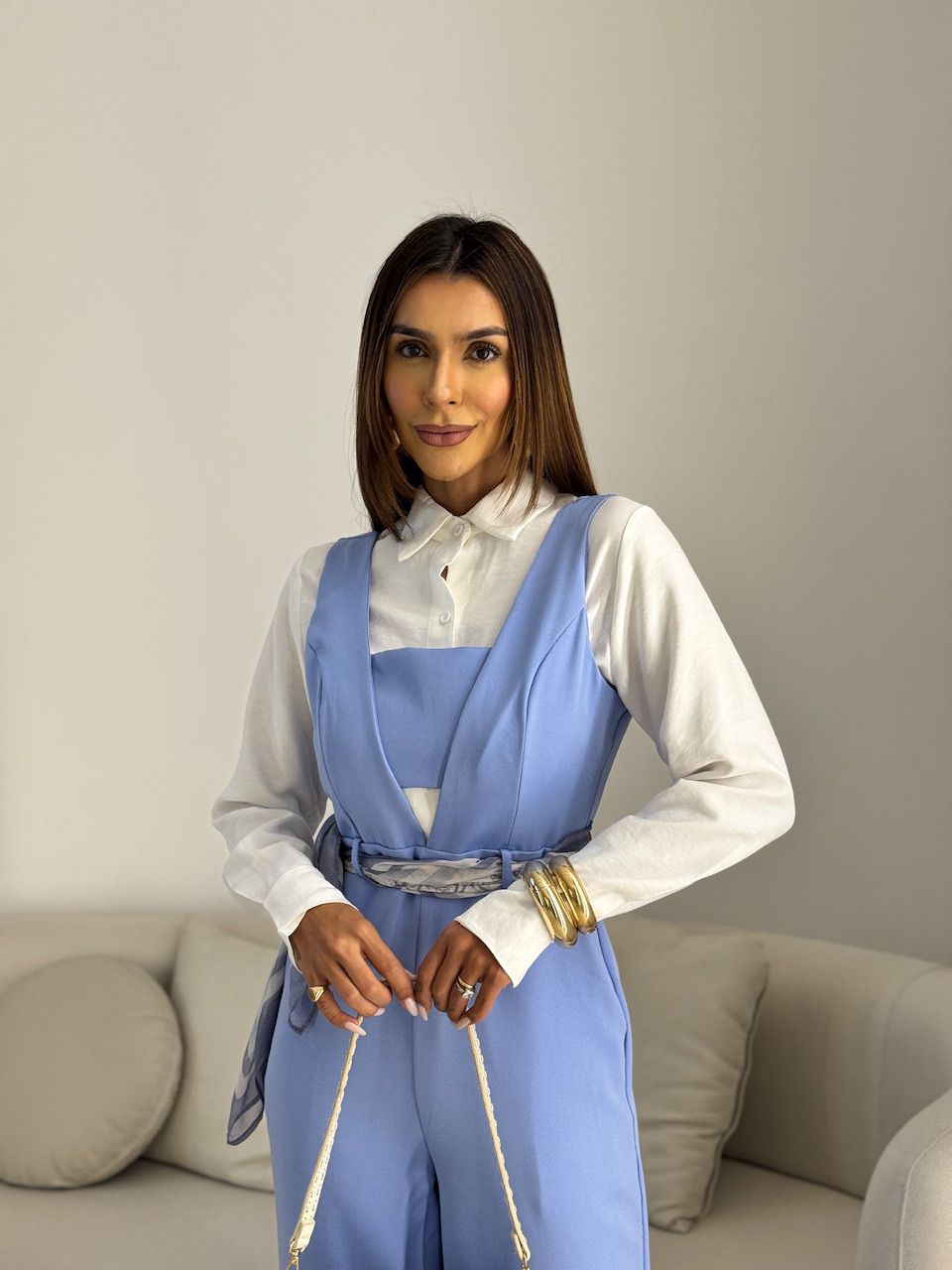 MACACÃO ELIZA ALÇA BABY BLUE