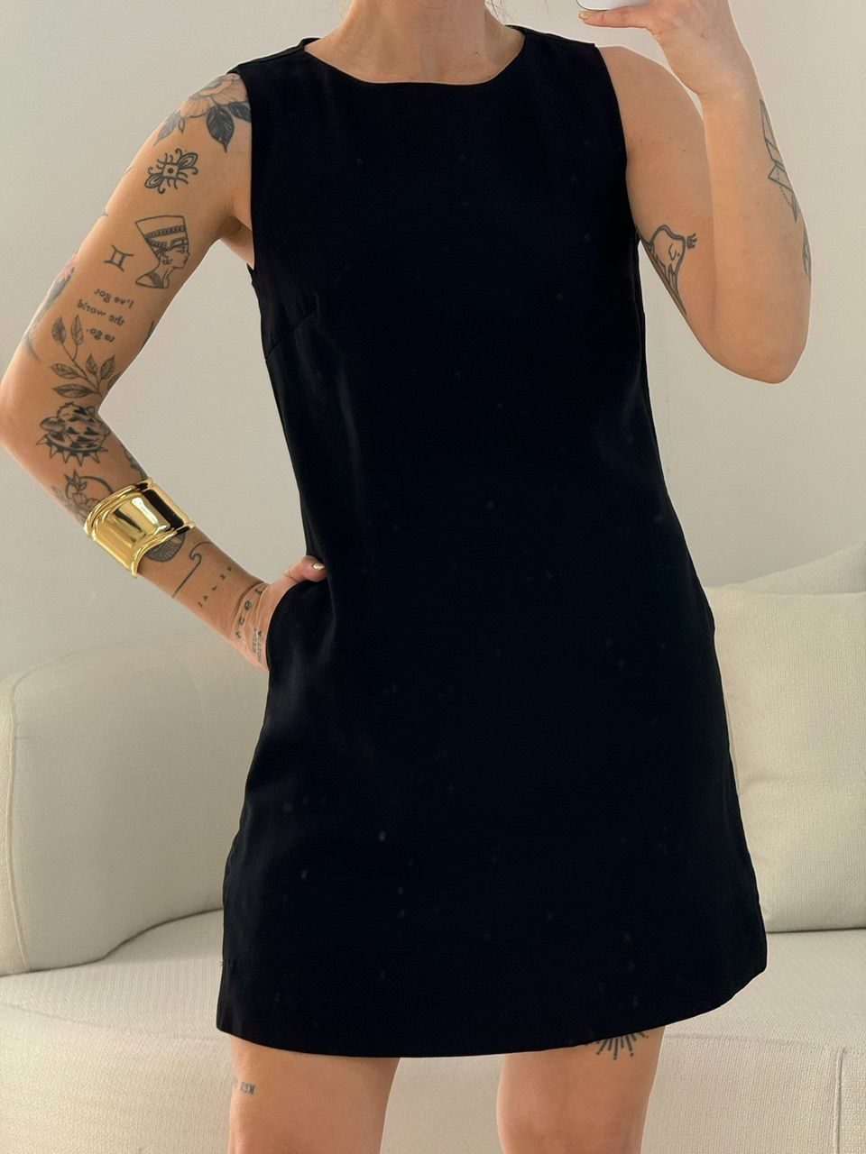 VESTIDO KAUANY BÁSICO PRETO