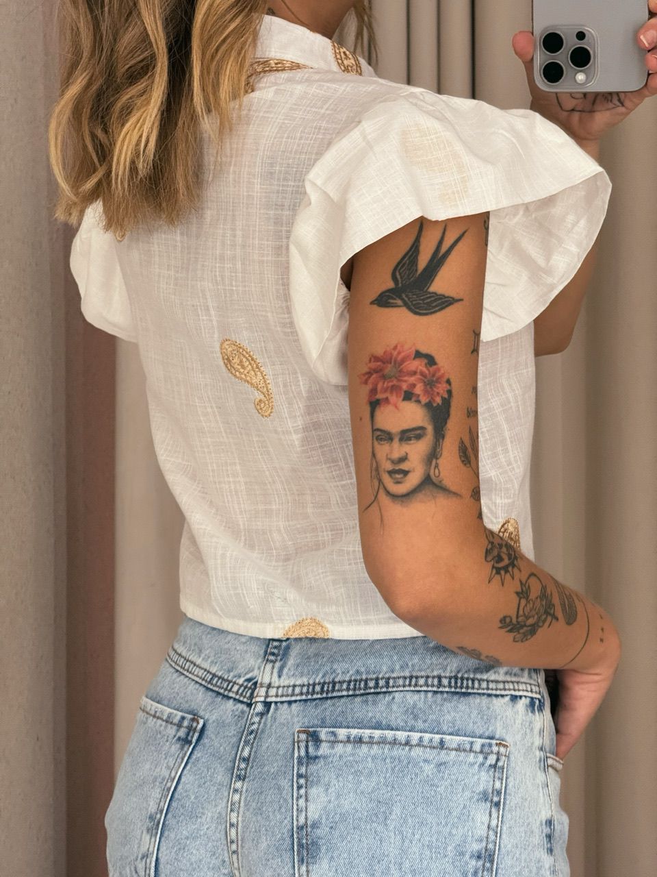 CAMISA BOTÕES GOTA OFF