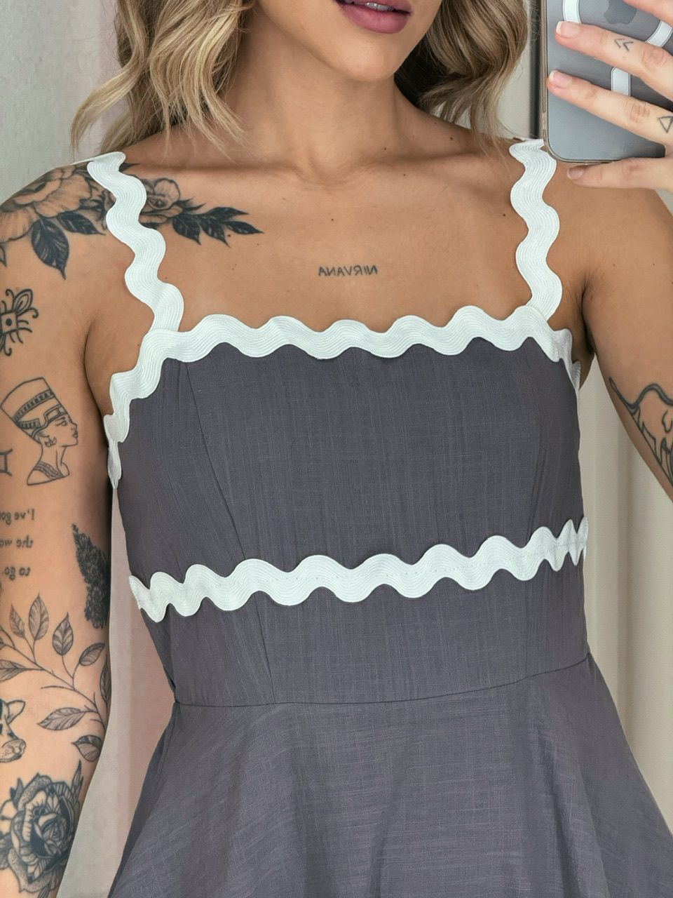 VESTIDO DANDARA CURTO CHUMBO