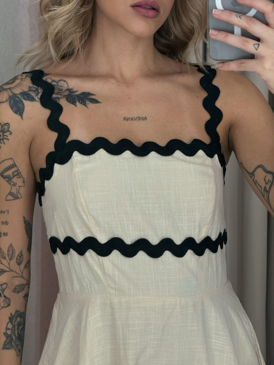 VESTIDO DANDARA CURTO MARFIM