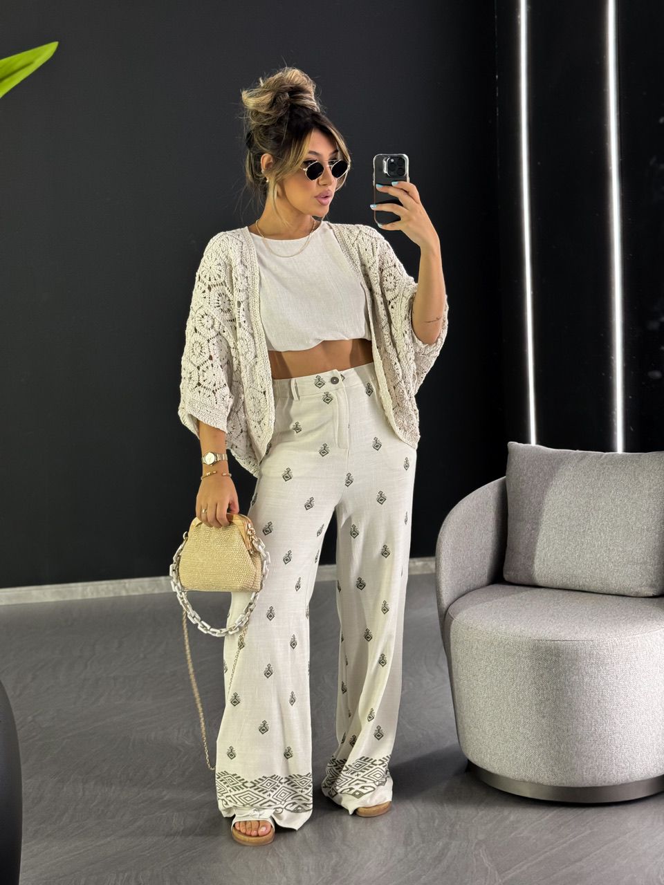 KIMONO MAITÊ CROCHÊ CRU