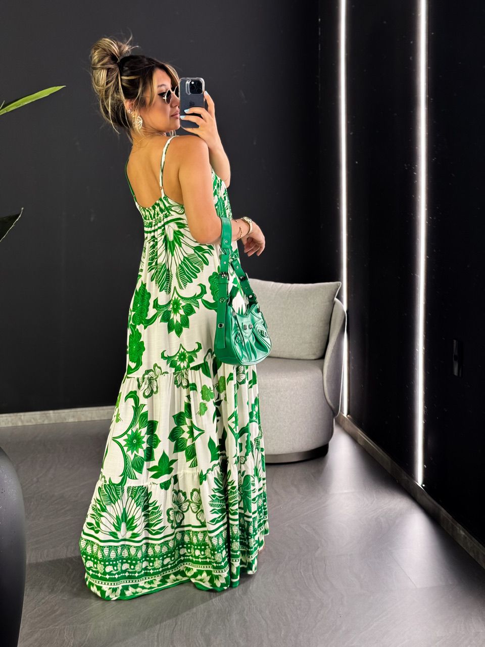 VESTIDO IPANEMA ALCINHA VERDE
