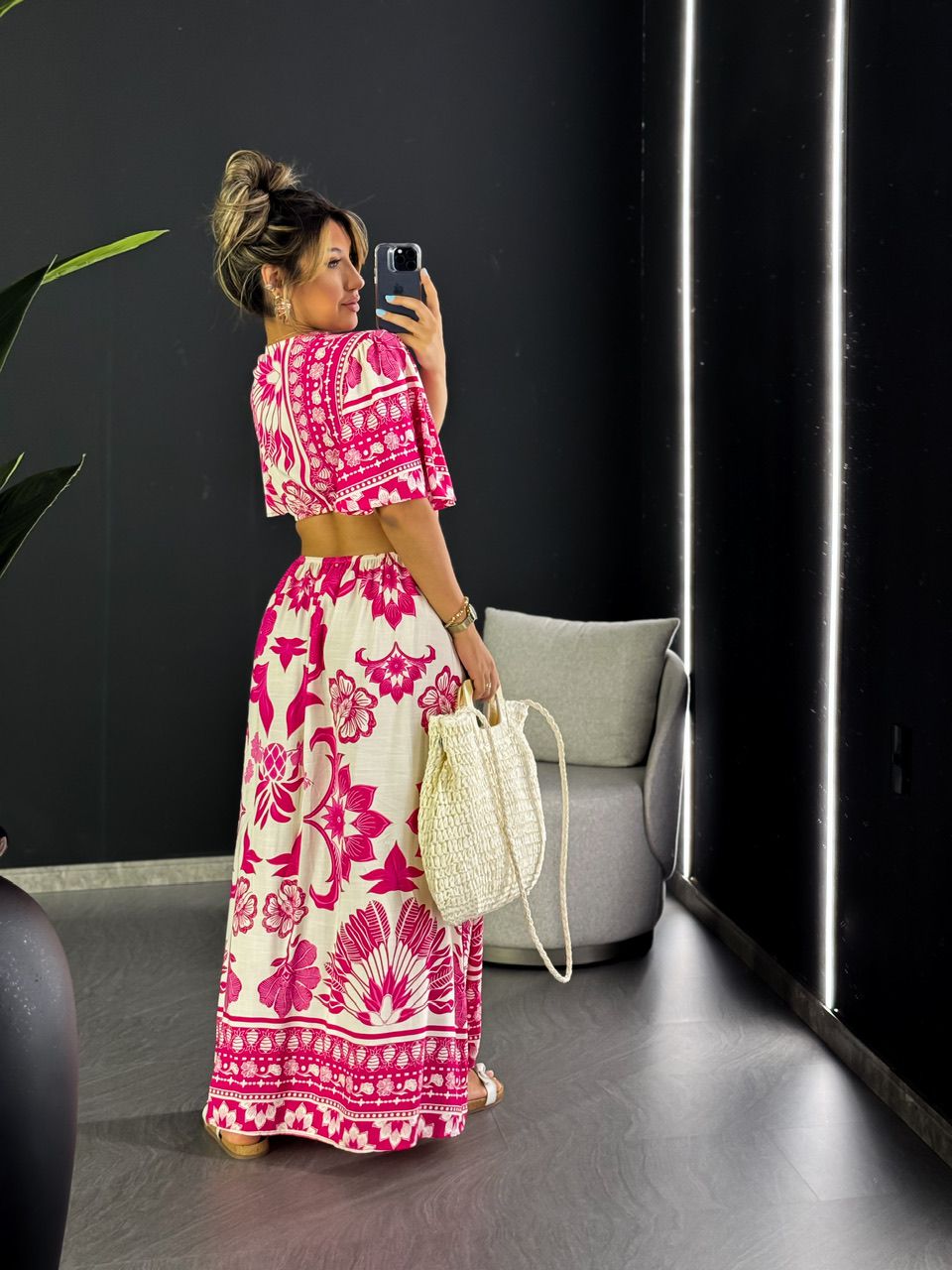 VESTIDO IPANEMA MANGA PINK