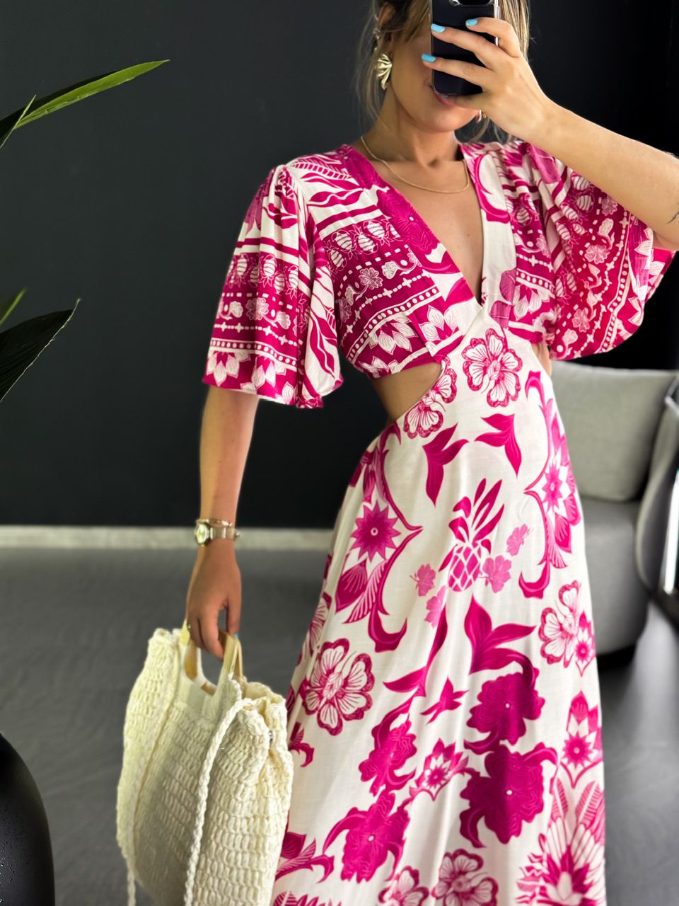 VESTIDO IPANEMA MANGA PINK