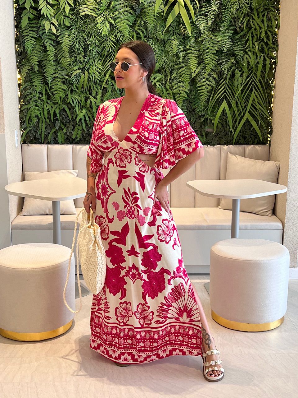 VESTIDO IPANEMA MANGA PINK