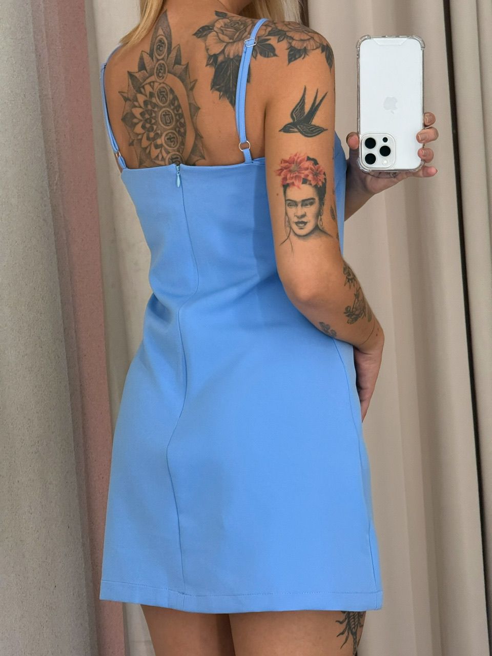 VESTIDO KAYLE ALÇA AZUL