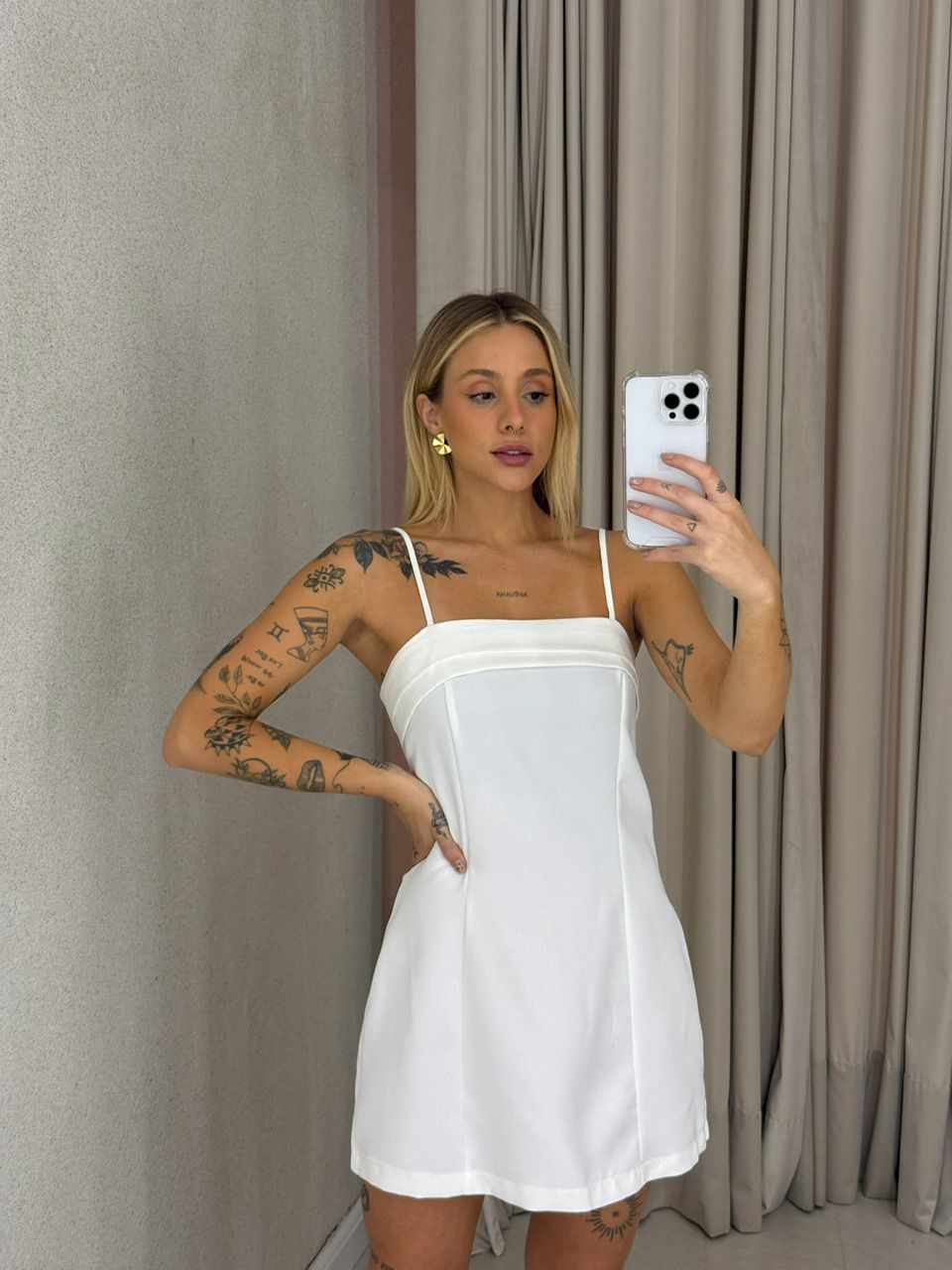 VESTIDO KAYLE ALÇA OFF