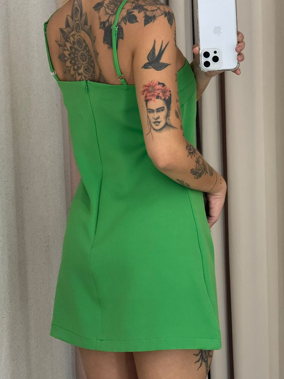 VESTIDO KAYLE ALÇA VERDE