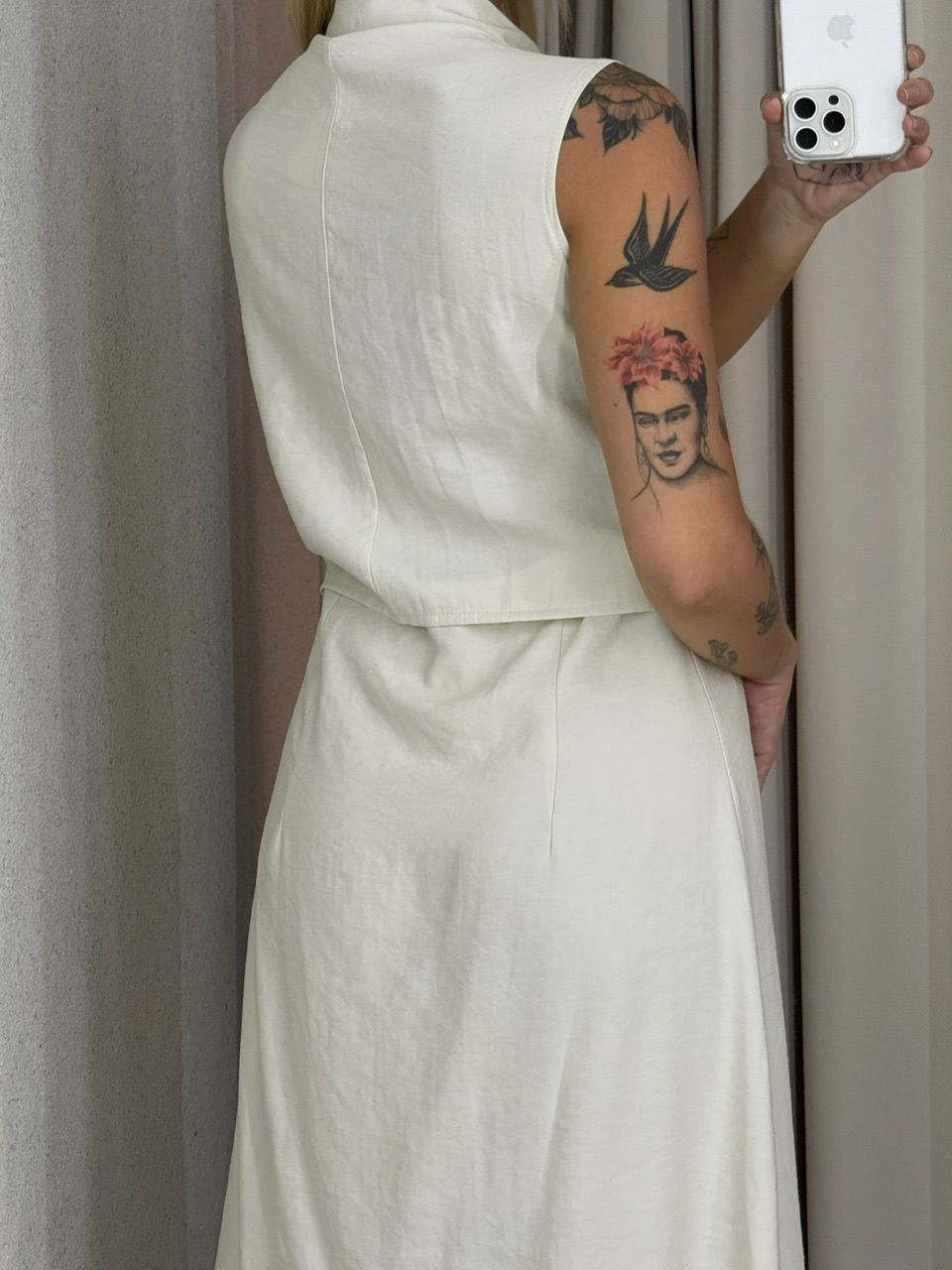VESTIDO MORGAN BOTÕES Areia