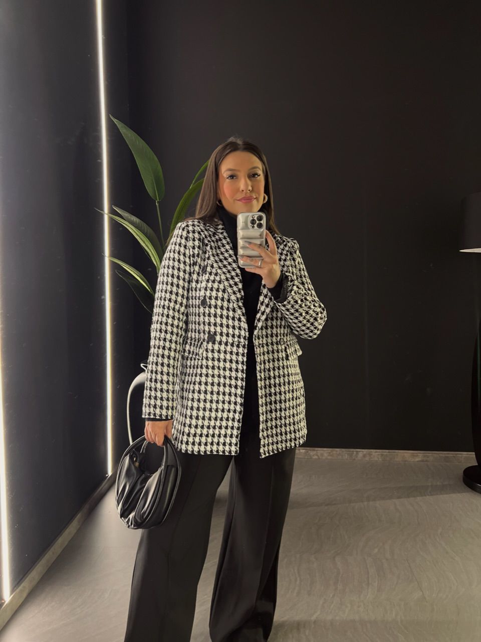 BLAZER CHANEL TWEED PRETO/BRANCO