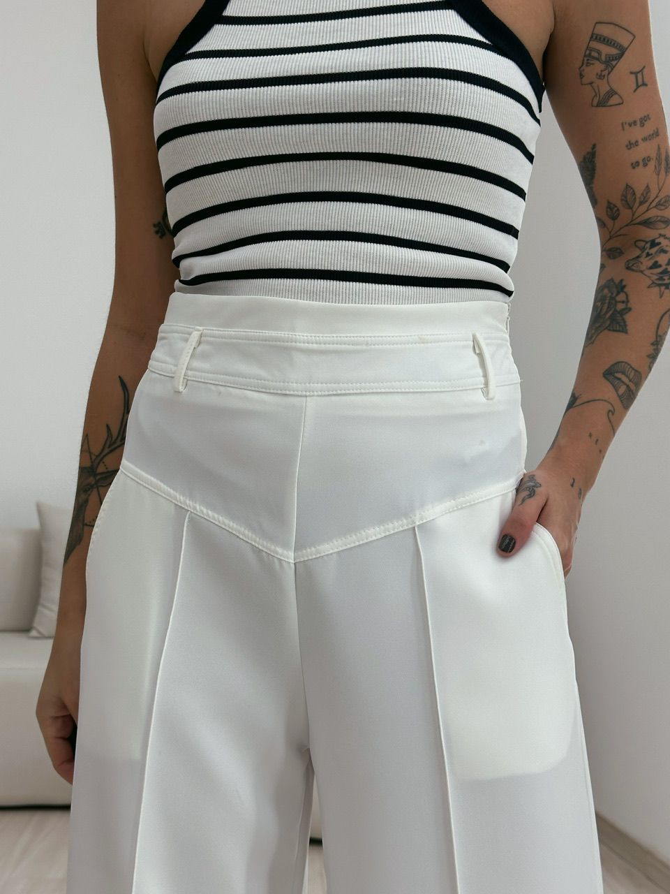 CALÇA MARTA CÓS ALTO PANTALONA OFF