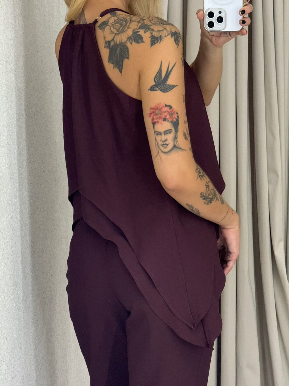 CONJUNTO SILVIA CALÇA MARROM