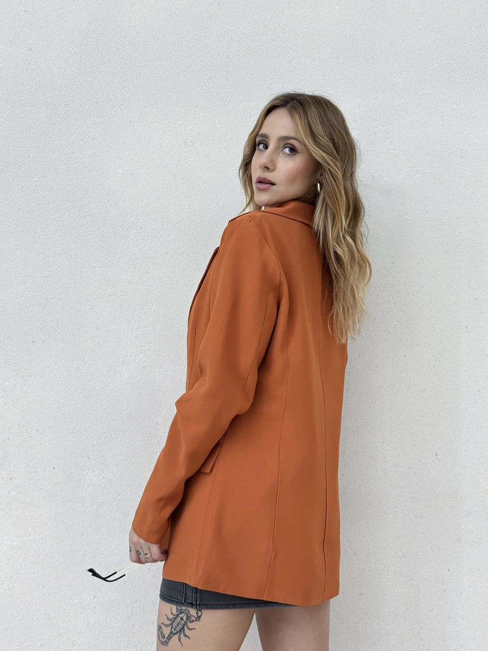 BLAZER MIRIAN FORRADO CARAMELO