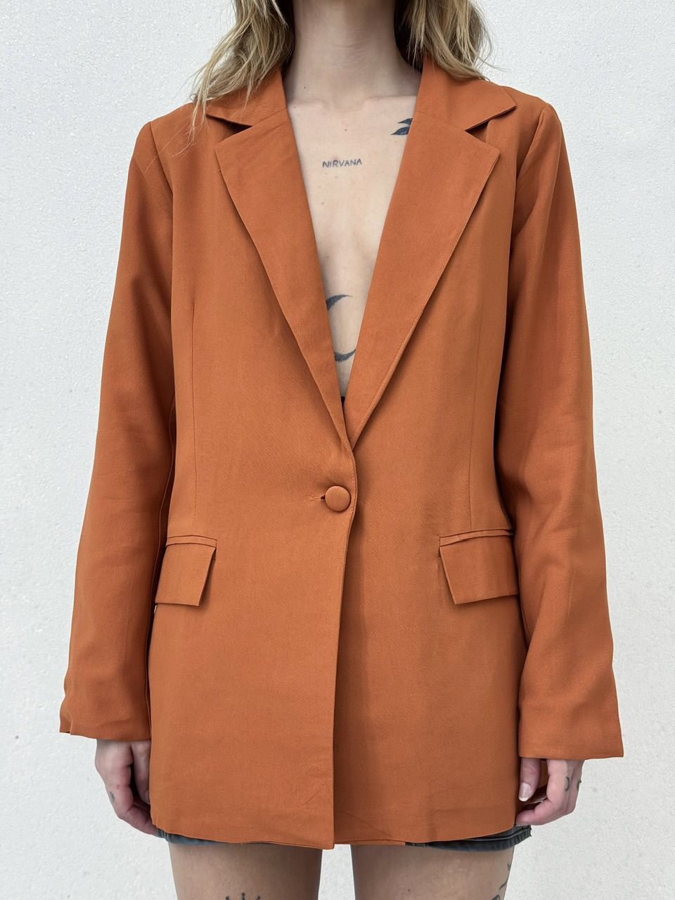 BLAZER MIRIAN FORRADO CARAMELO
