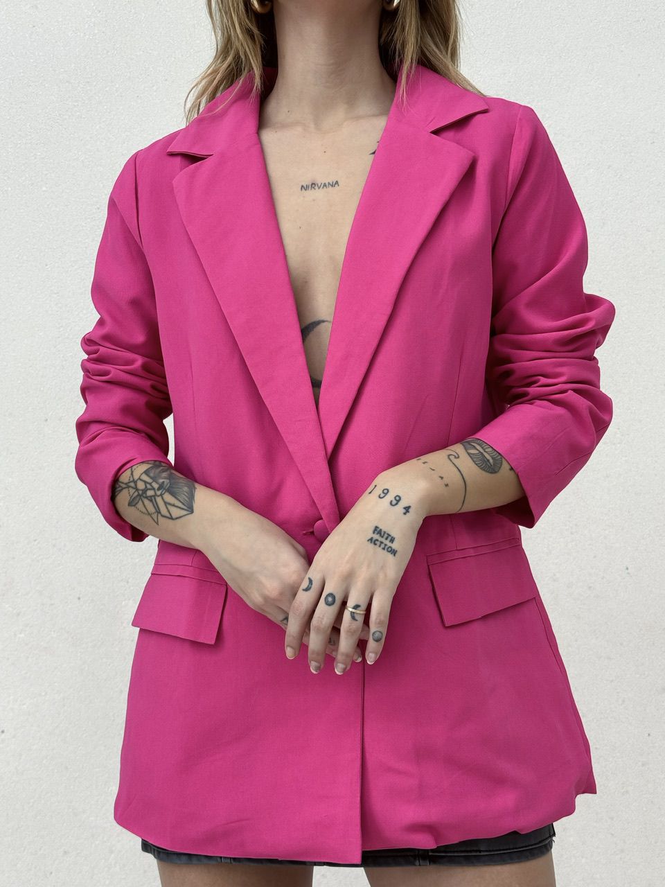 BLAZER MIRIAN FORRADO PINK