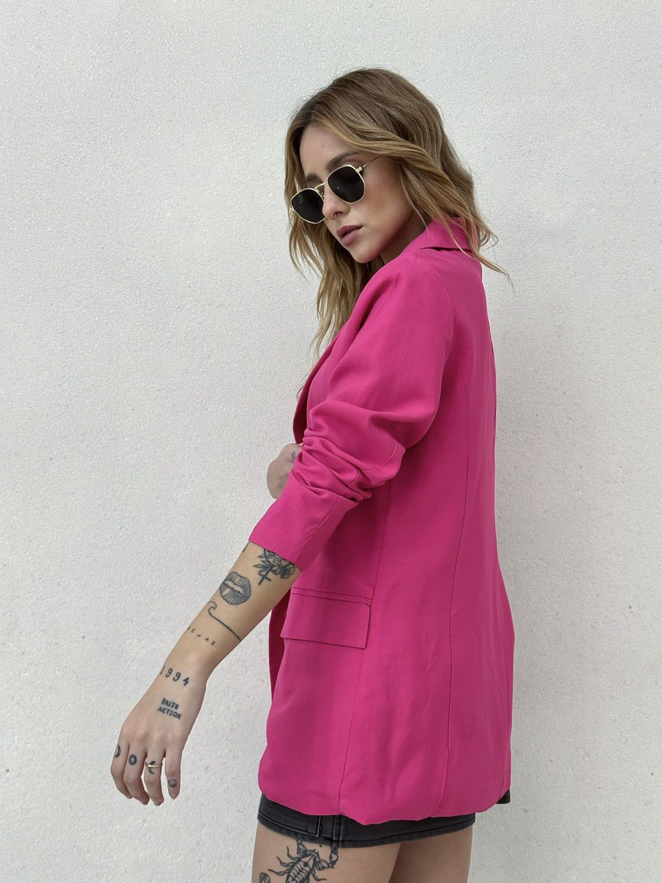 BLAZER MIRIAN FORRADO PINK