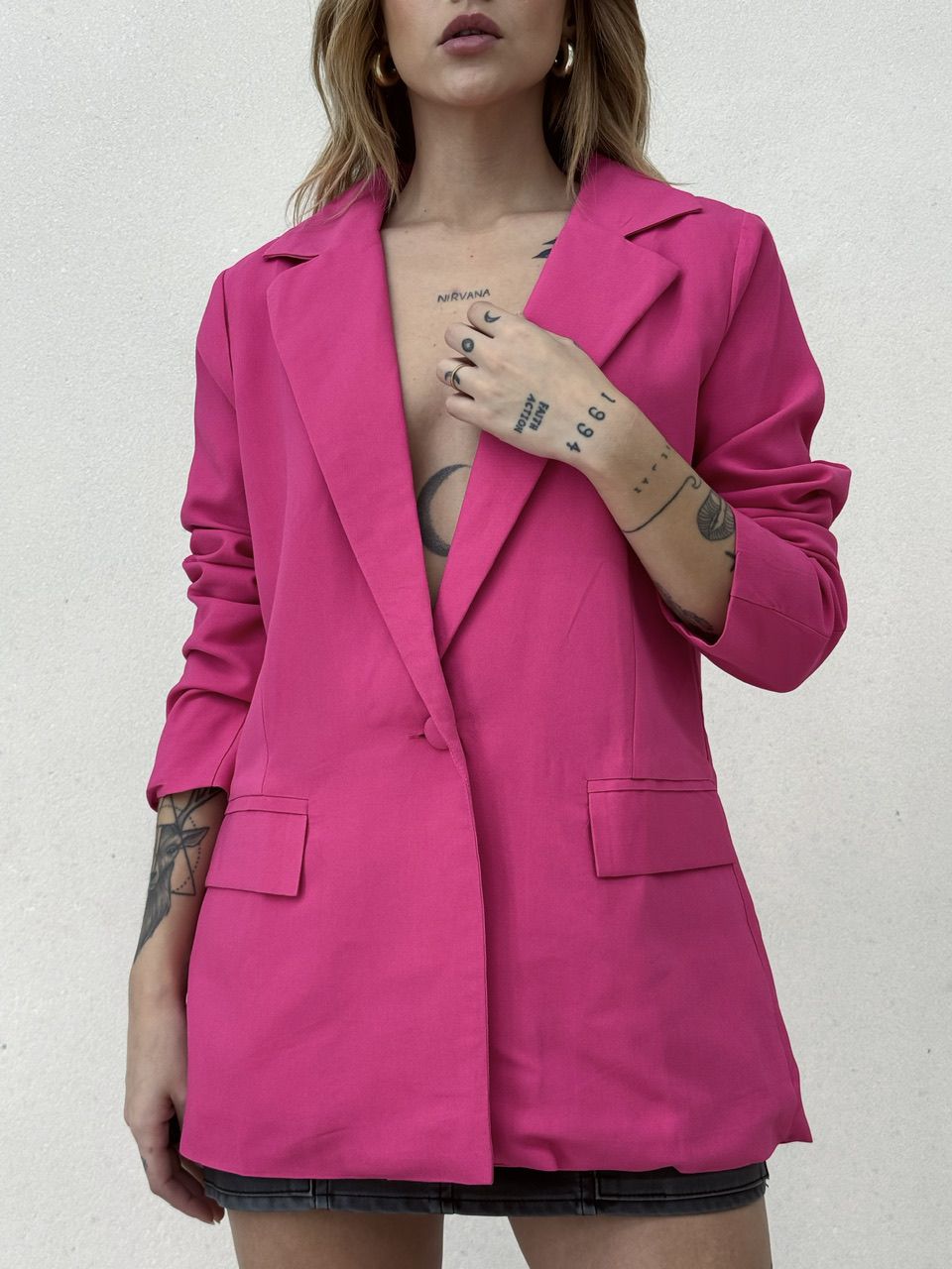 BLAZER MIRIAN FORRADO PINK