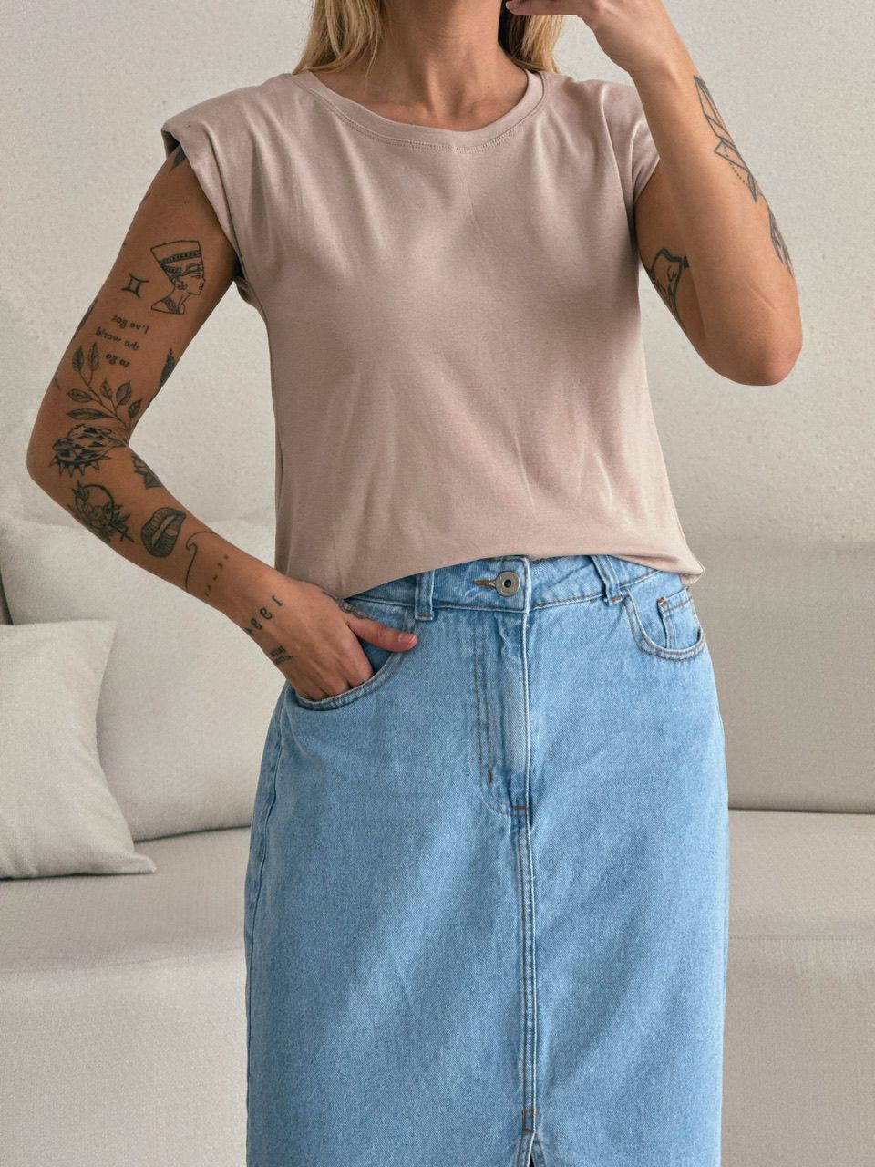BLUSA CAMILA MUSCLE NUDE