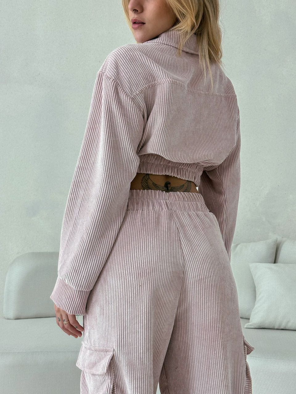 CONJUNTO CARGO COTELÊ Rosê
