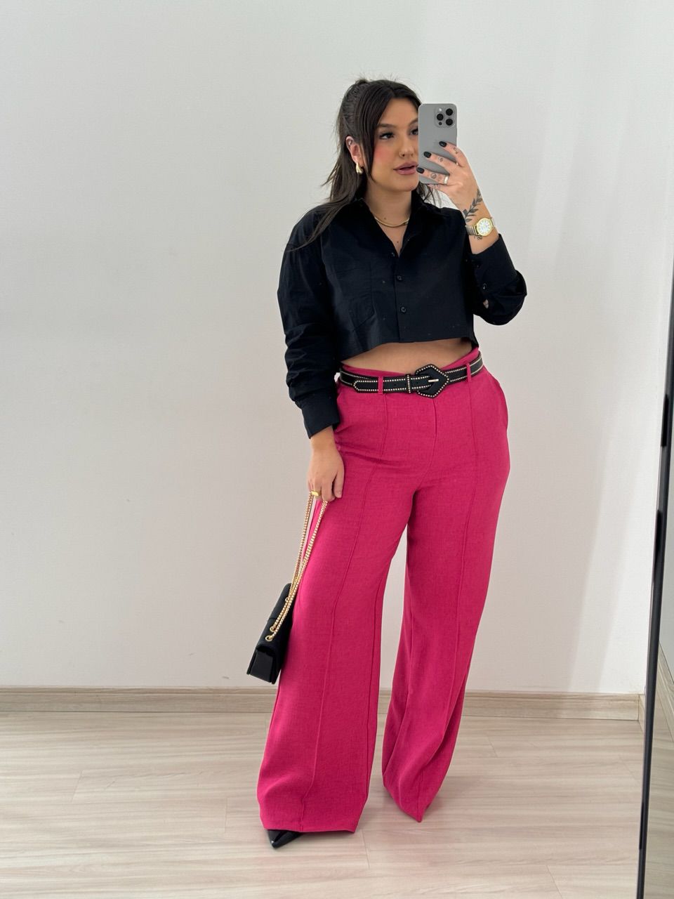CALÇA ADRIANA PANTALONA PINK
