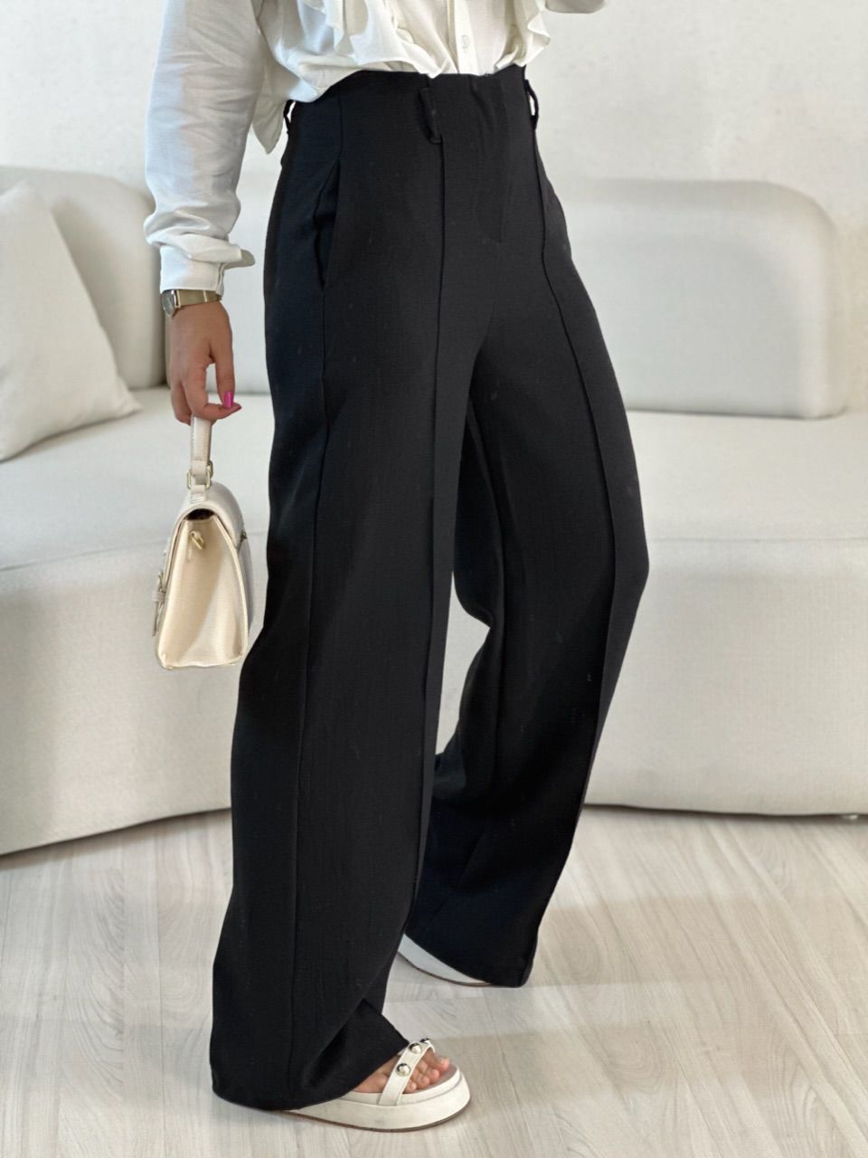 CALÇA ADRIANA PANTALONA PRETO