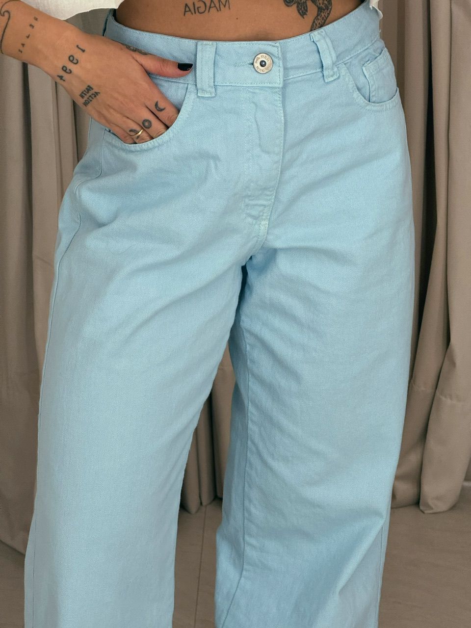 CALÇA MAIARA JEANS BABY BLUE
