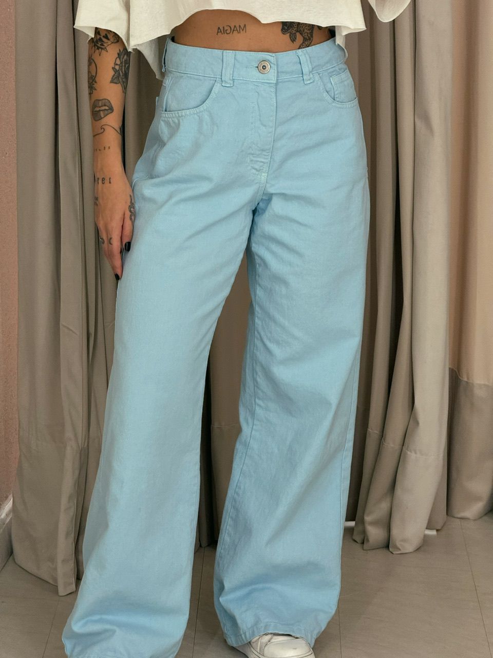 CALÇA MAIARA JEANS BABY BLUE