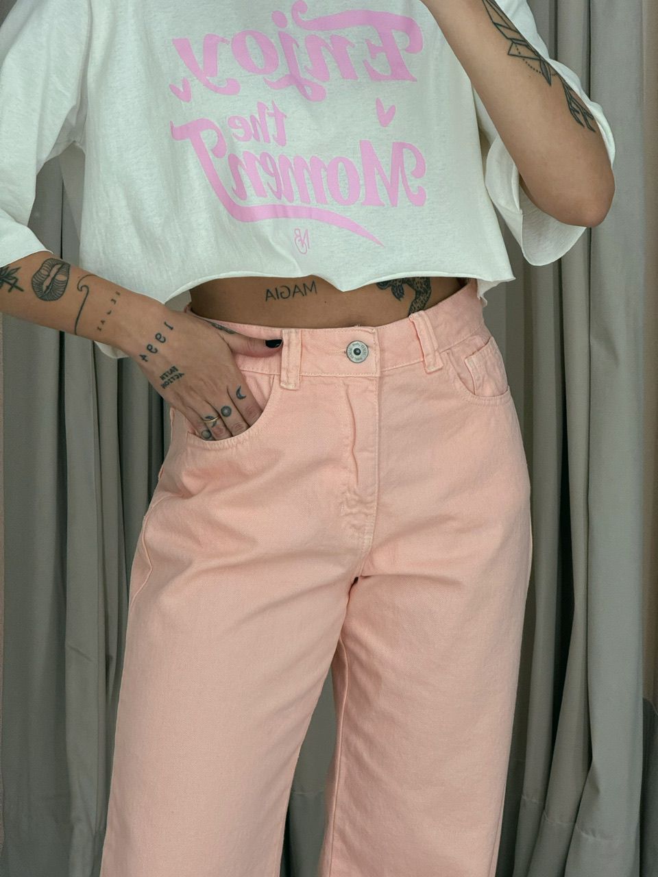 CALÇA MAIARA JEANS SALMÃO