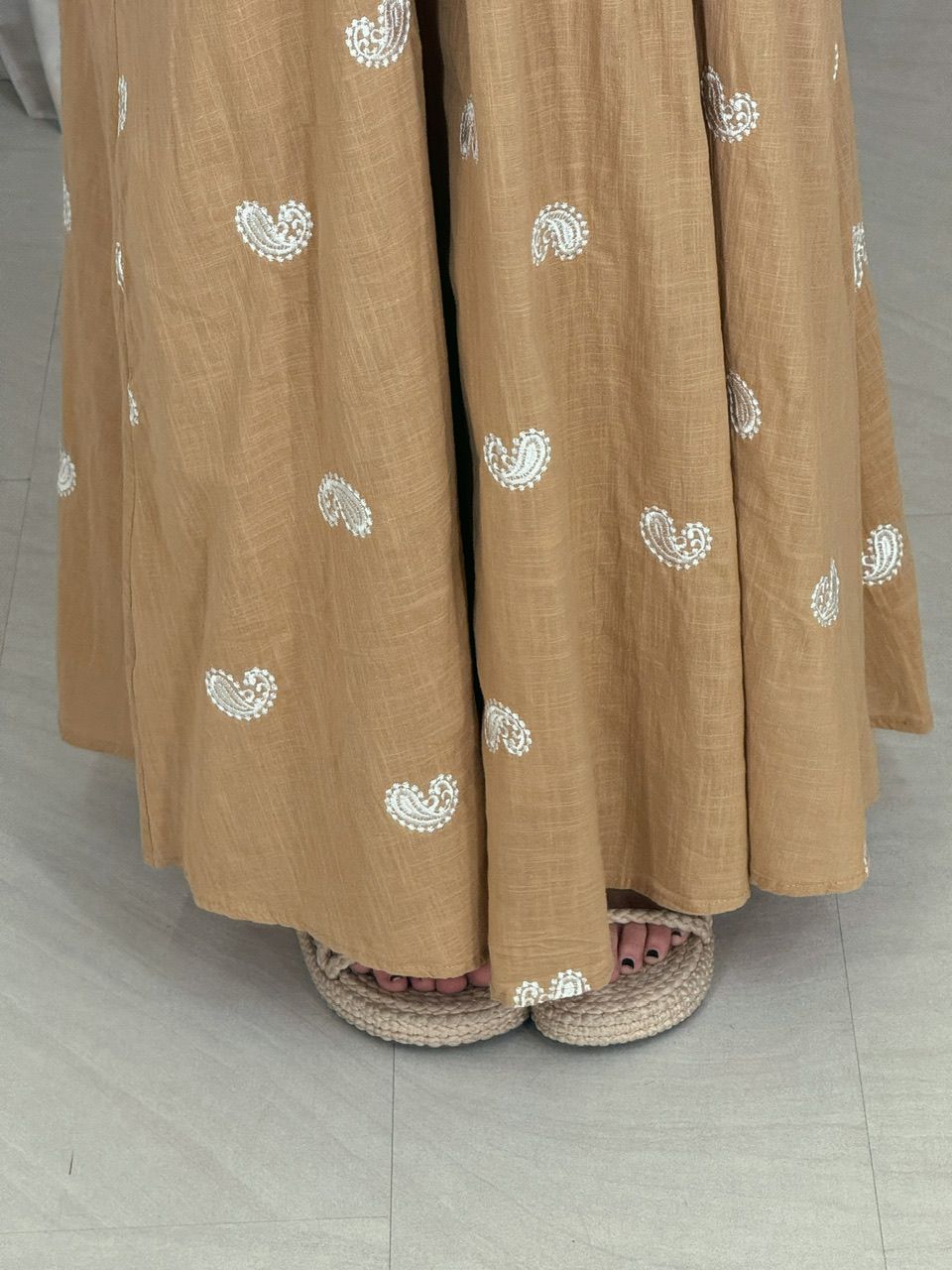 VESTIDO SOL LONGO NUDE