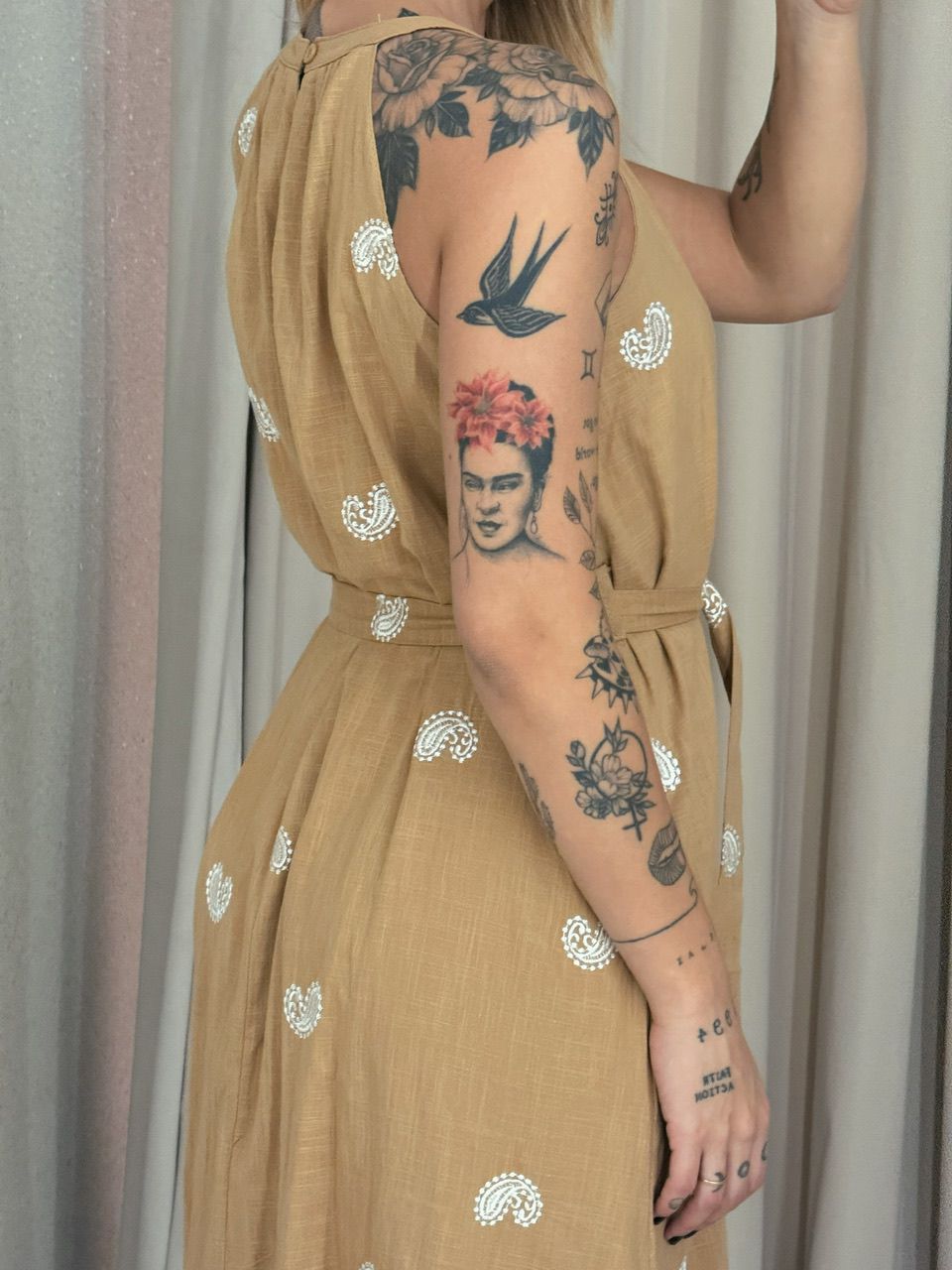 VESTIDO SOL LONGO NUDE