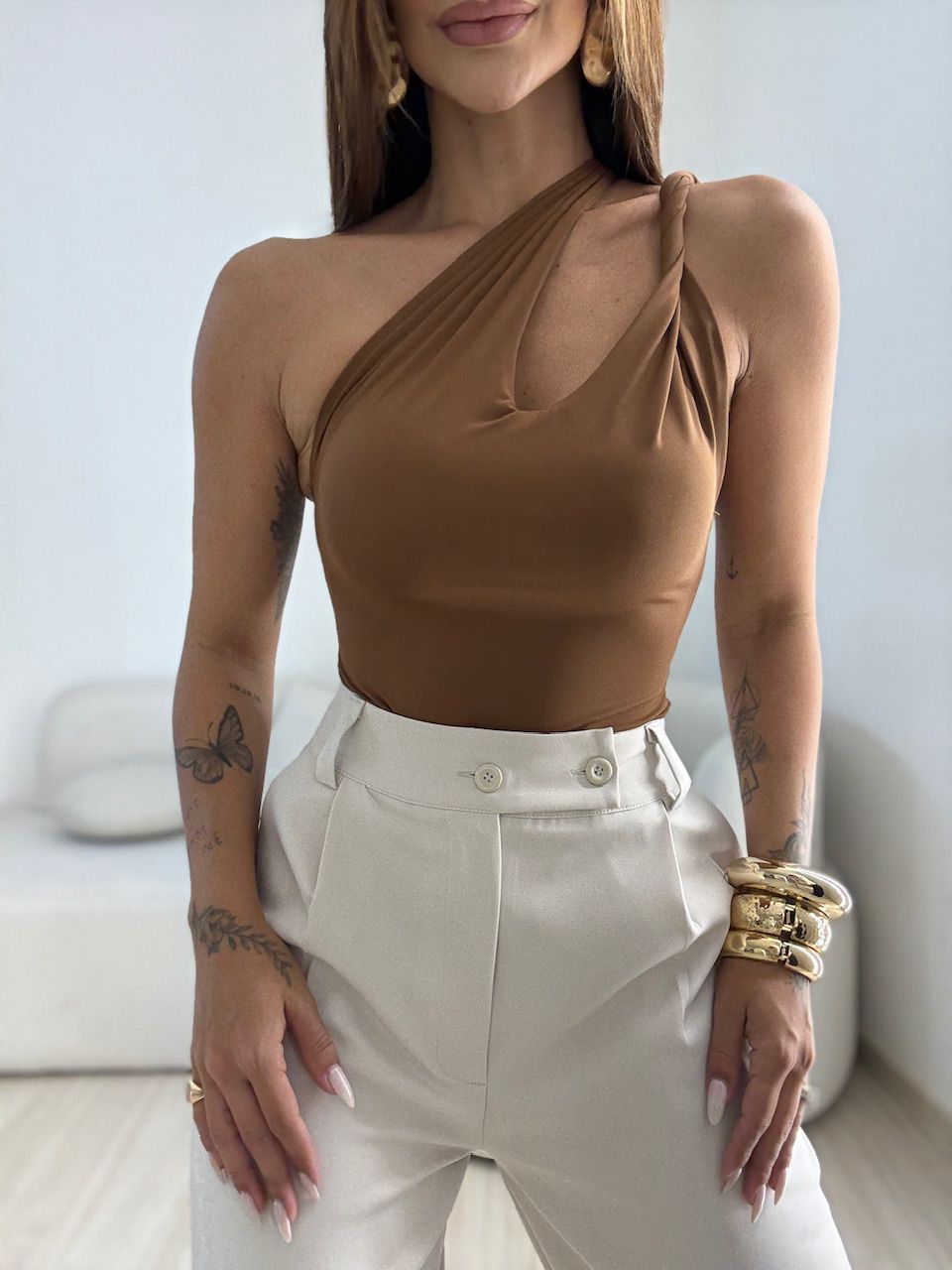 BODY NATALIA CF MARROM