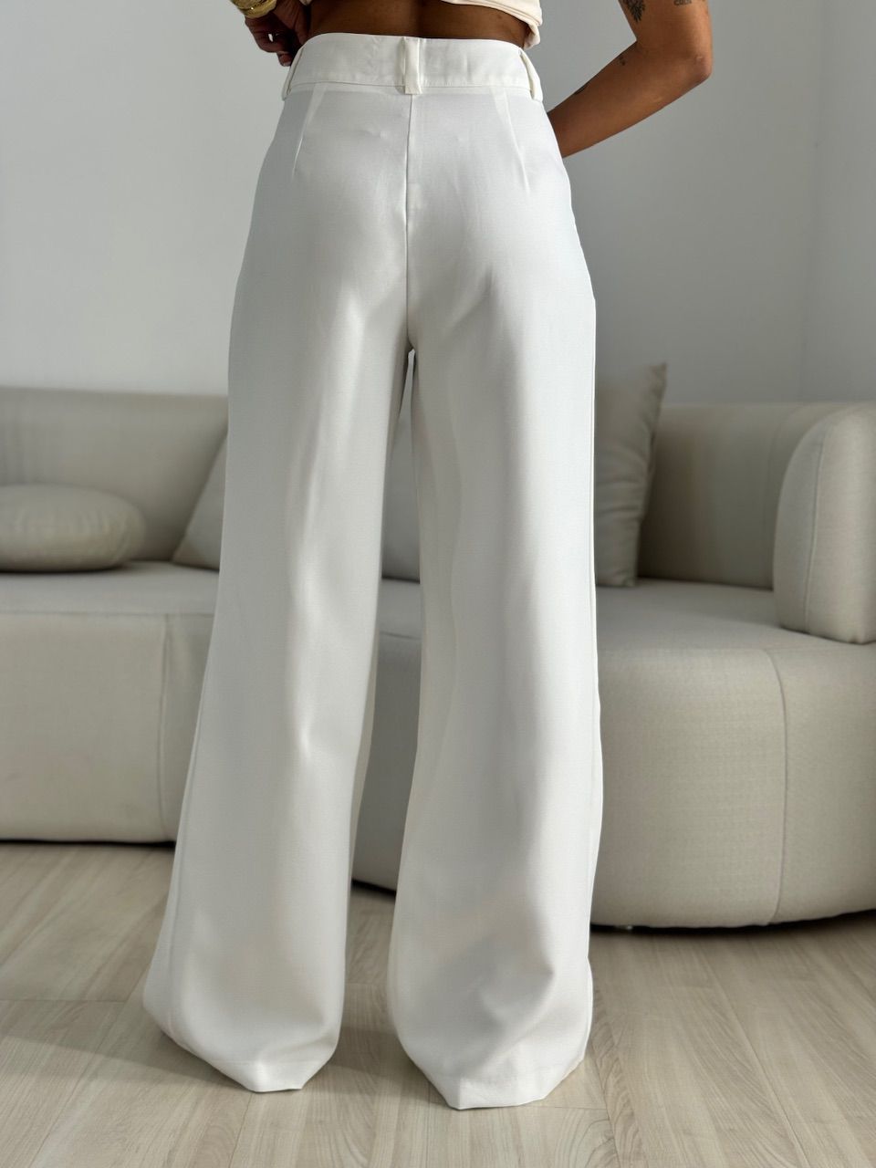 CALÇA ANGELINA PANTALONA AREIA