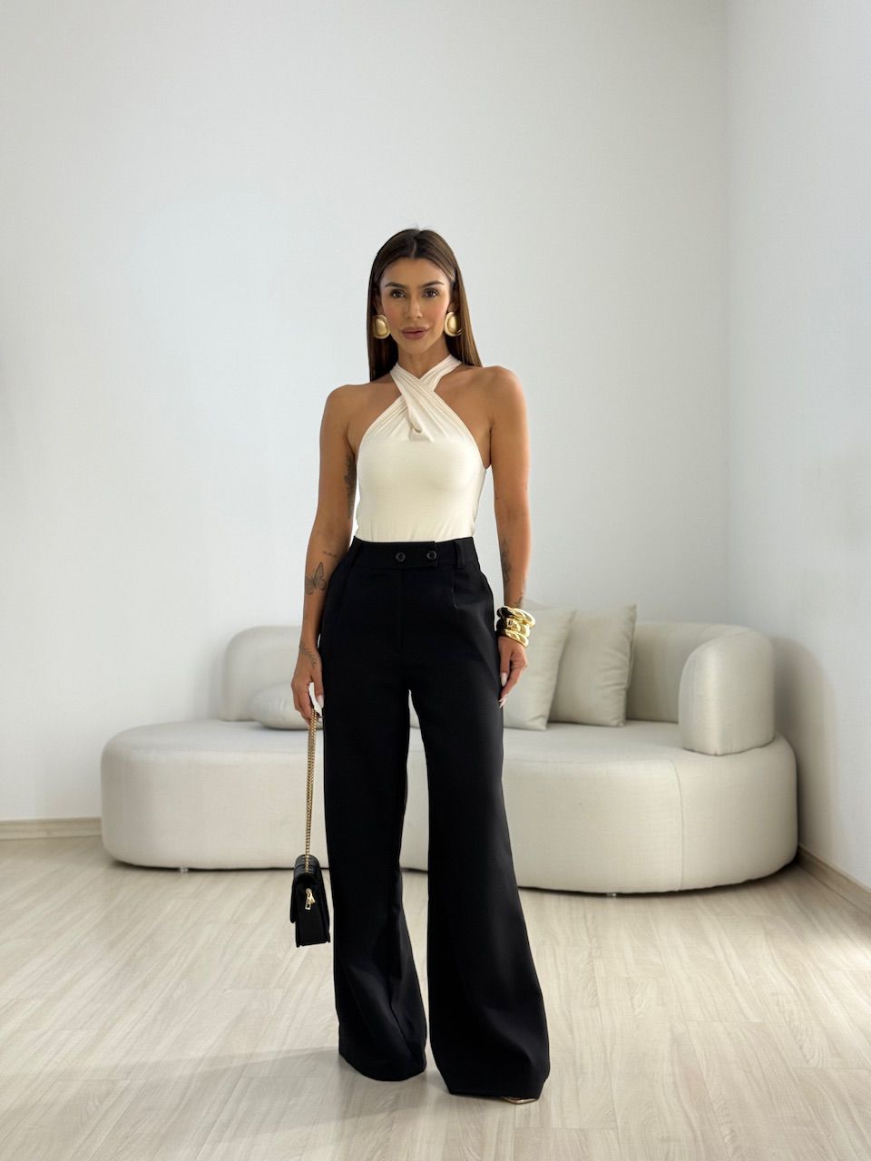 CALÇA ANGELINA PANTALONA PRETA